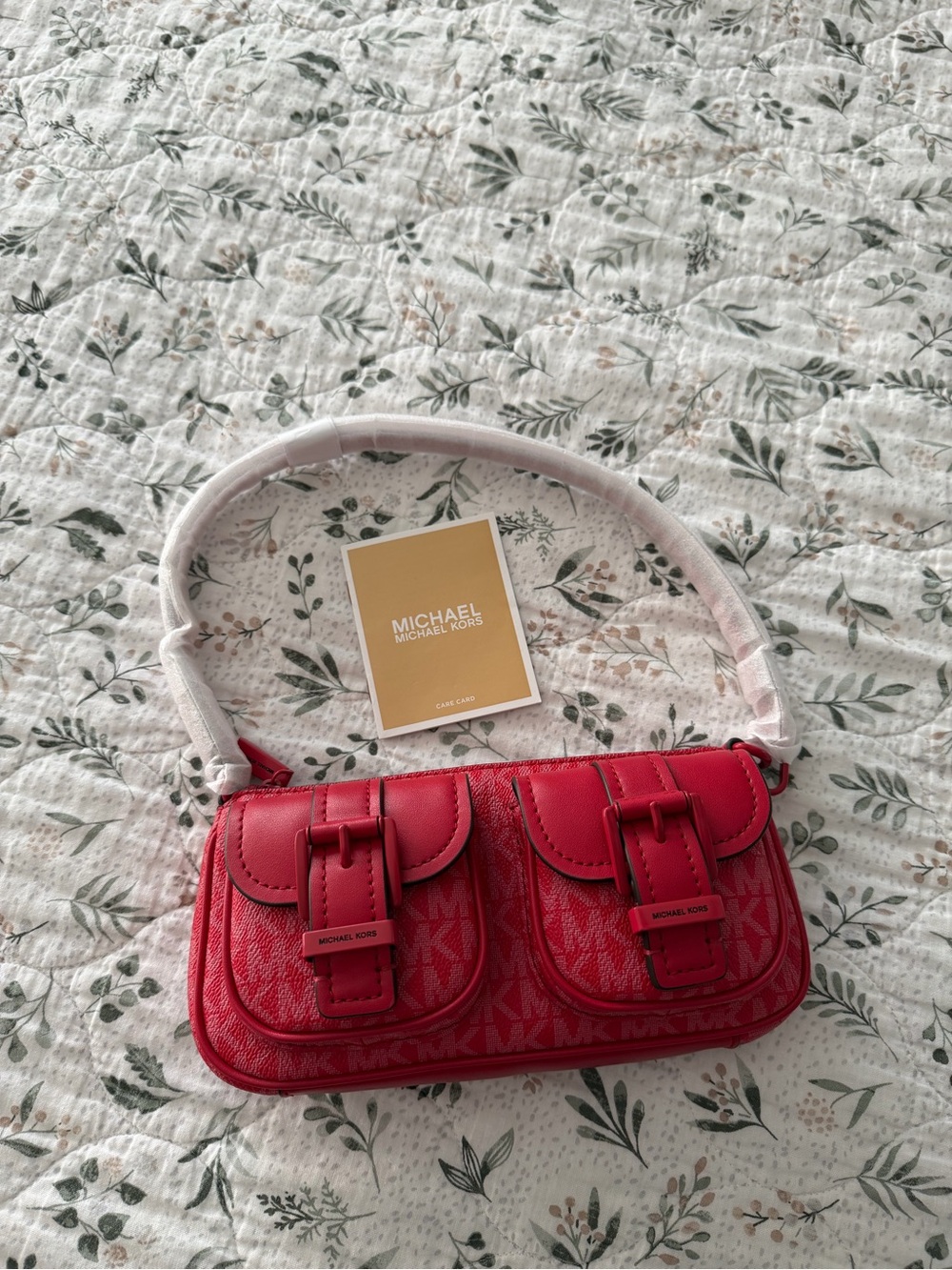 Michael Kors Zoe Small Convertible Pouchette Shoulder